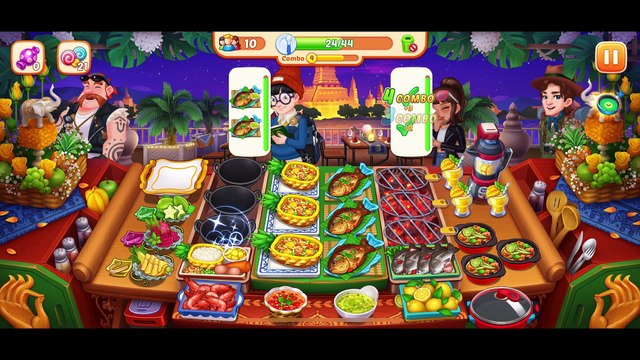 [Miniriceto]Game Play _ Crazy Diner -Fried Rice Shop- Lv 1198-1201