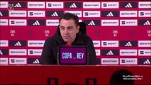 Las palabras de Xavi sobre su futuro tras ser eliminado de la Copa del Rey