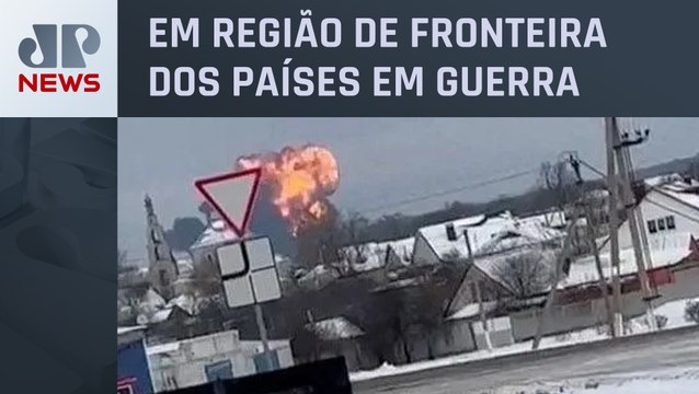 Rússia acusa Kiev de derrubar avião militar russo com prisioneiros ucranianos a bordo