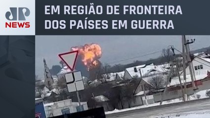 Rússia acusa Kiev de derrubar avião militar russo com prisioneiros ucranianos a bordo