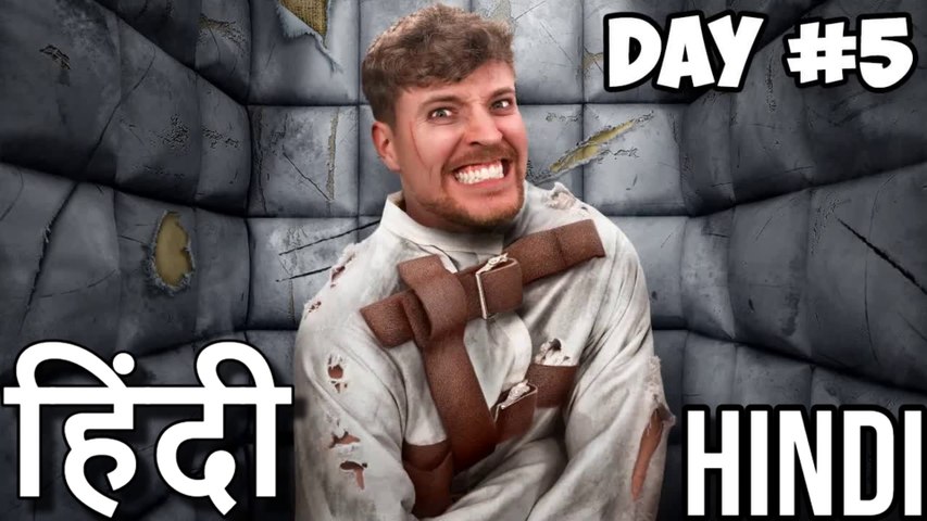 I Spent 7 Days In Solitary Confinement Hindi | MrBeast Hindi