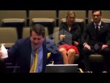 Man Raps At City Council Meeting In Plano Texas