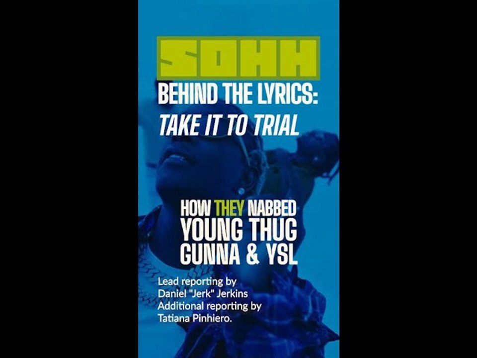 Behind The Lyrics That Nabbed Young Thug, Gunna & YSL - Take It To Trial #shorts