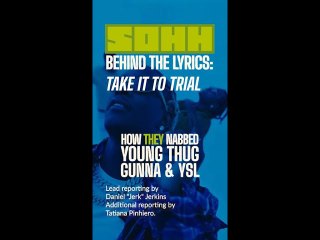 Behind The Lyrics That Nabbed Young Thug, Gunna & YSL - Take It To Trial #shorts