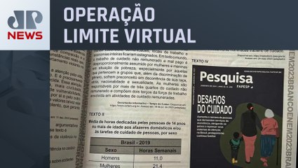 PF cumpre mandado contra suspeito de vazar tema de redação da prova do Enem