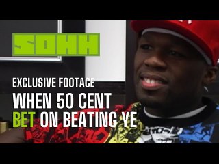Exclusive: 50 Cent Bet His Entire Career On Beating Kanye West In This Never-Before-Seen Footage