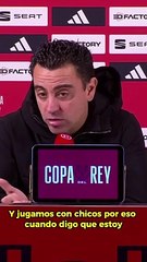 Xavi sobre la plantilla: "Es el inicio de algo importante"
