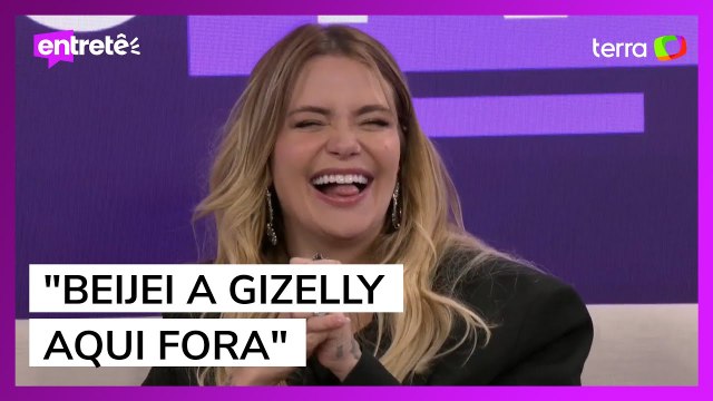 'Eu já beijei a Gizelly aqui fora', diz Marcela Mc Gowan sobre relação com Gizelly Bicalho