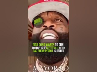 Rick Ross Wants To Run For Mayor Of Fayetteville After Car Show Permit Is Denied