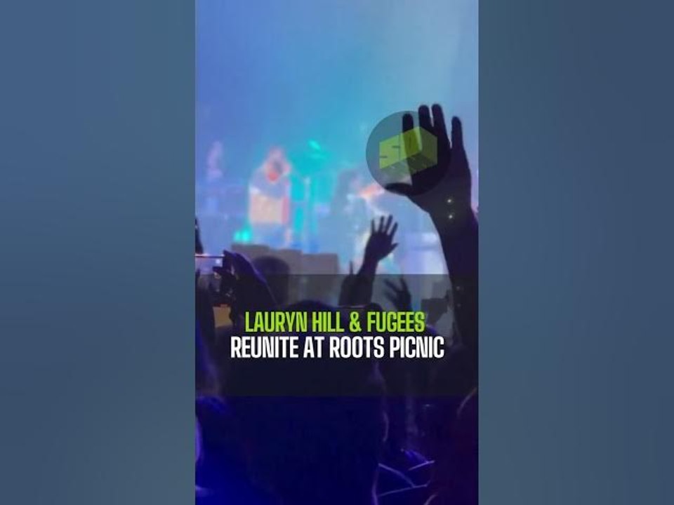 Lauryn Hill & Fugees Reunite at Roots Picnic