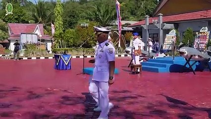 Ramadhani Sampaikan Selamat Datang Kepada Komandan Lanal Baru