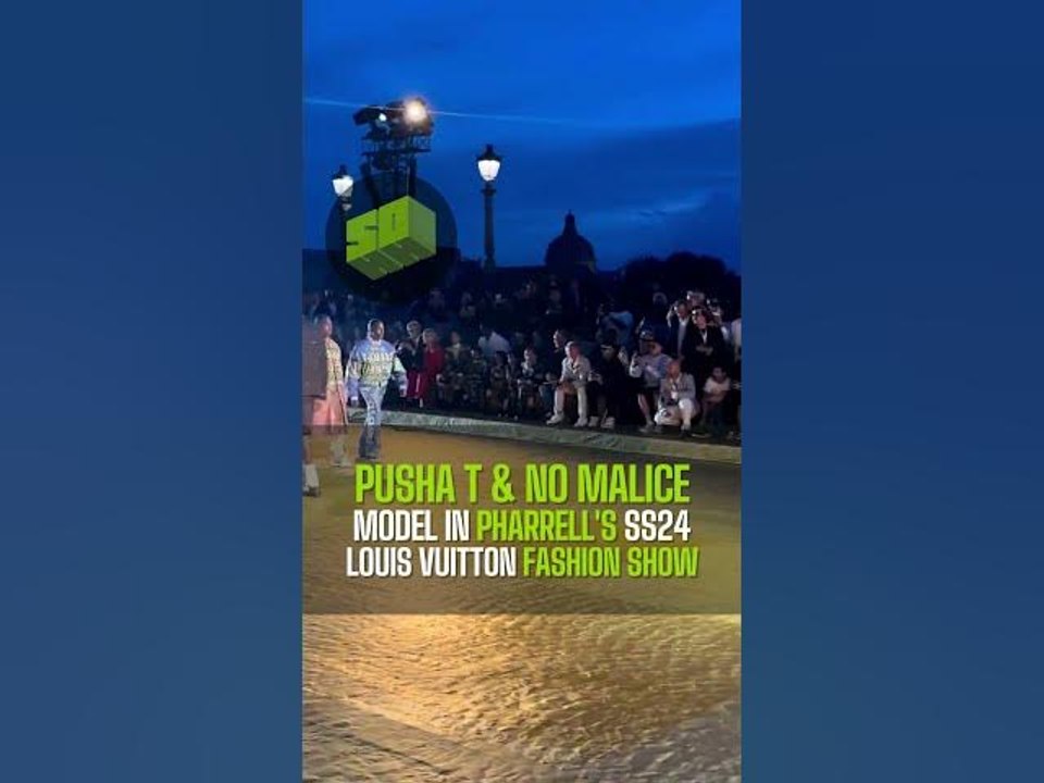 Pusha T and No Malice Model In Pharrell's SS24 Louis Vuitton Show