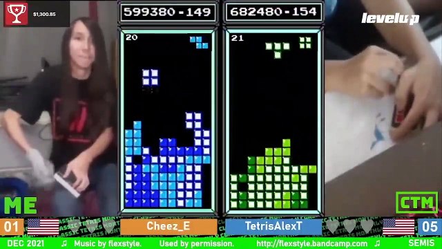 Después de 34 años, un niño se convirtió en el primer humano en terminar Tetris