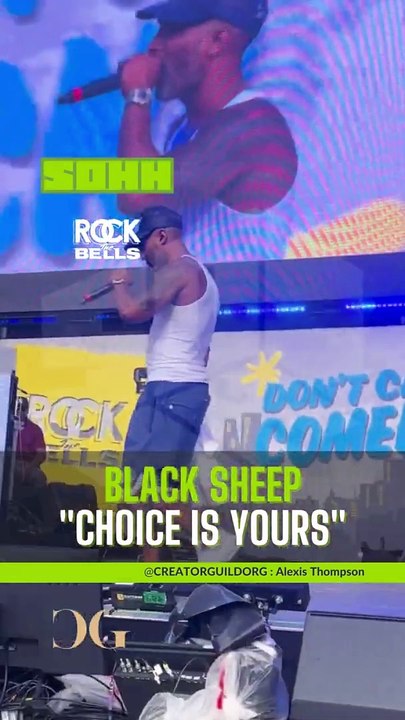 Rock The Bells 2023: Black Sheep "Choice Is Yours"