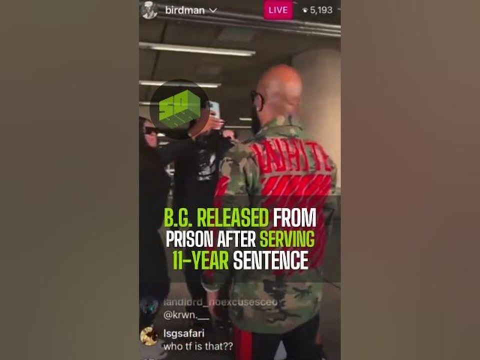 B.G. Released From Prison After Serving 11-Year Sentence