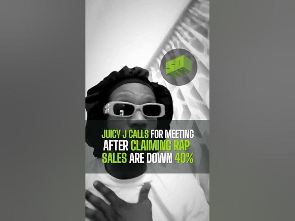 Juicy J Calls For Meeting After Claiming Rap Sales Are Down 40%