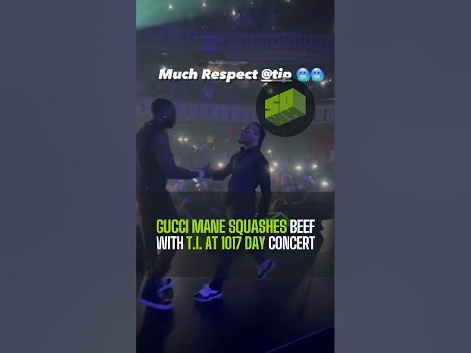 Gucci Mane Squashes Beef With T.I. At 1017 Day Concert