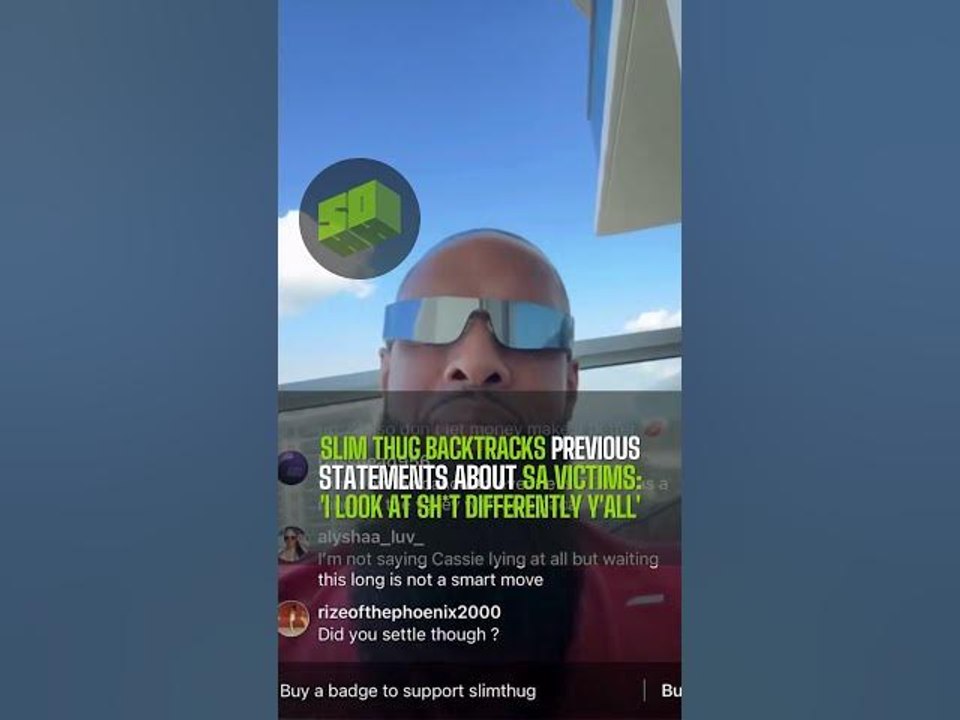 Slim Thug Backtracks Previous Statements About SA Victims: 'I Look At Sh*t Differently Y'all'