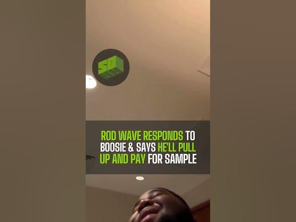 Rod Wave Responds To Boosie & Says He'll Pull Up And Pay For Sample