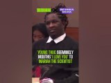 Young Thug Seemingly Mouths 'I Love You' To Mariah The Scientist