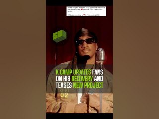 K Camp Updates Fans On His Recovery And Teases New Project