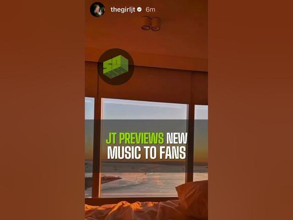 JT Previews New Music To Fans