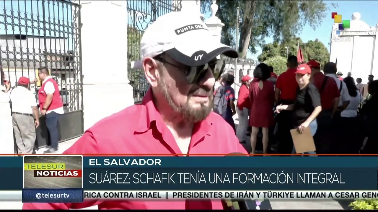 FMLN rinde homenaje al líder revolucionario Schafik Handal