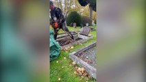 Man earns £30k from his side hustle cleaning graves
