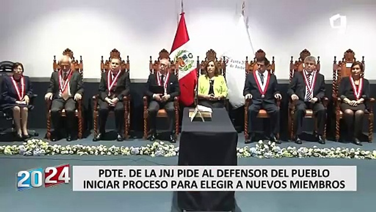 Junta Nacional de Justicia solicita a defensoría convocar comisión para nuevos representantes