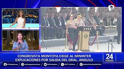 Congresistas respaldan a Jorge Angulo y rechazan su salida de la comandancia general de la PNP