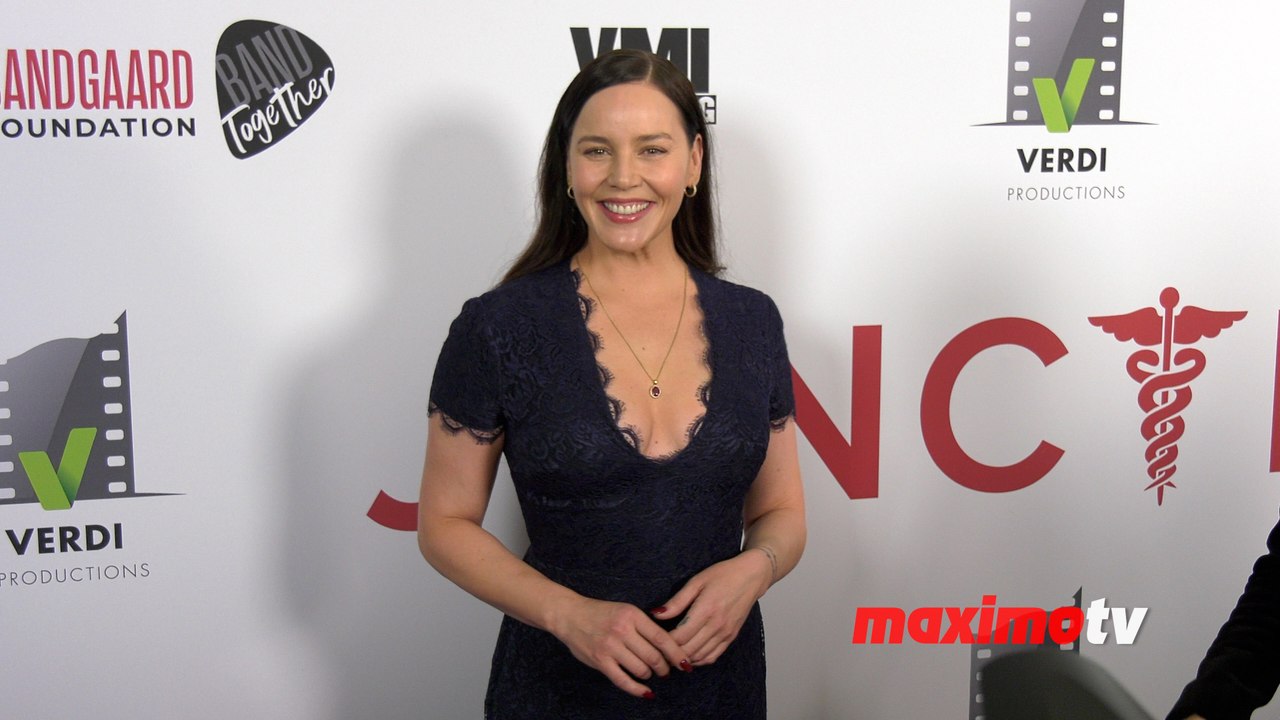 Abbie Cornish "Junction" Los Angeles Premiere Red Carpet