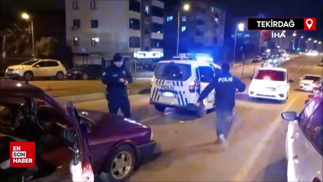 Tekirdağ'da polisten kaçan sürücünün savunması: Ehliyetim yok diye kaçtım