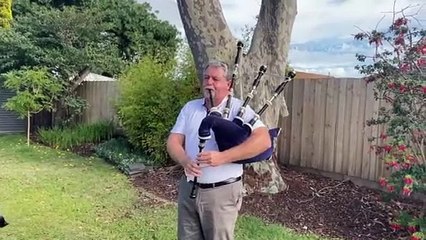Bagpipe player honoured with OAM - January 25, 2024 - The Standard