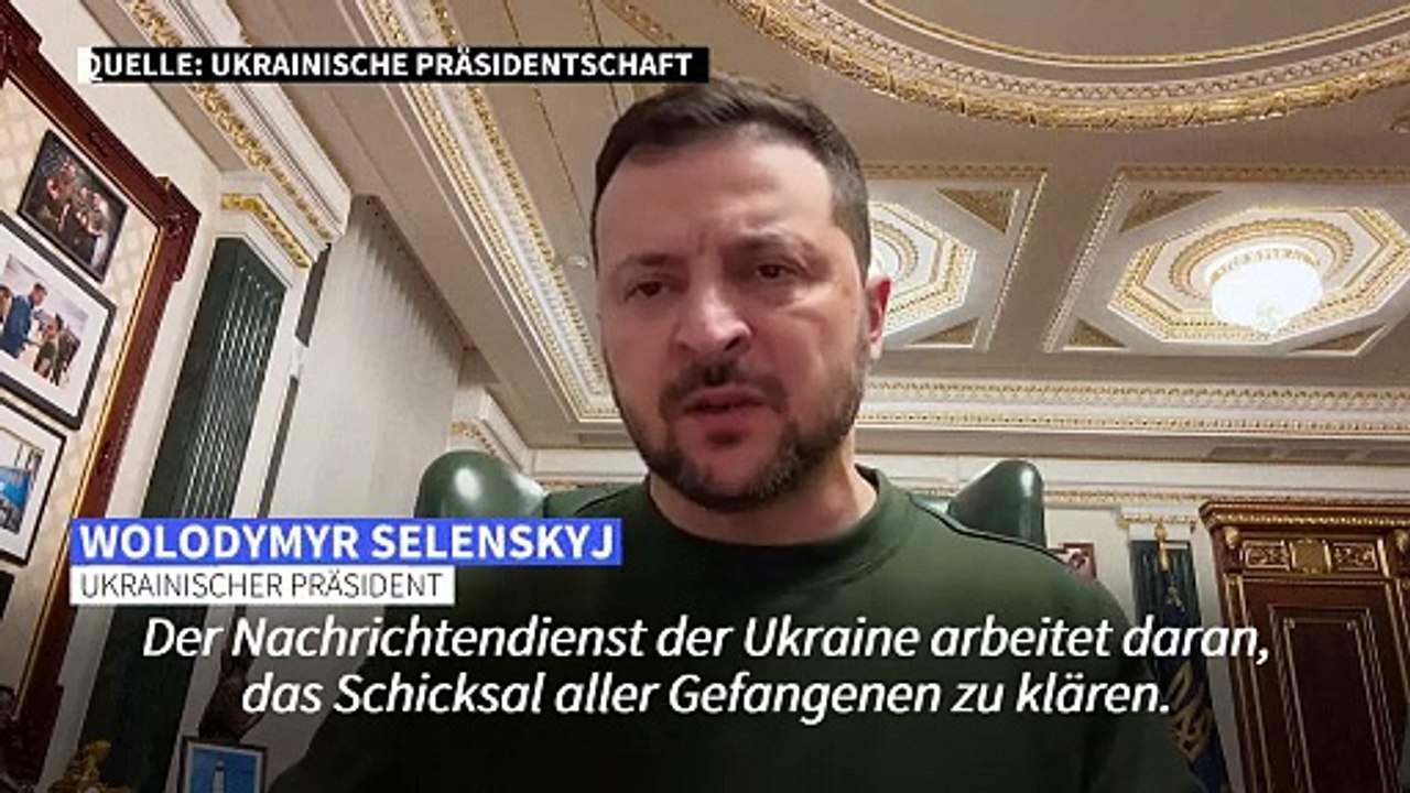 Abschuss von Flugzeug: Selenskyj fordert internationale Untersuchung