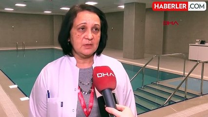 İzmir Şehir Hastanesi'nde Hidroterapi Yöntemi ile Tedavi Başladı