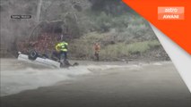 Diselamatkan selepas terkandas 15 jam dalam air deras