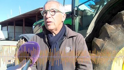 Patrice Vulpian vice-président de la FNSEA 13 et de la FNPF est en direct sur maritima radio à 8h