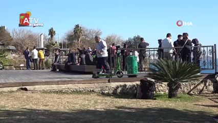Antalya’dan kış ortasında kıskandıran görüntüler