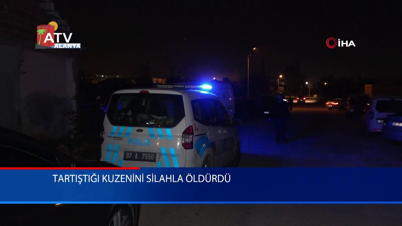 Tartıştığı kuzenini silahla öldürdü