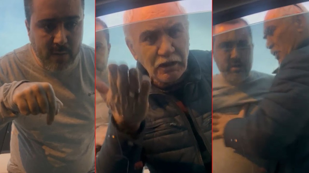 Ataşehir'de aracın önünü kesip sürücüye hakaret eden 2 zanlı yakalandı