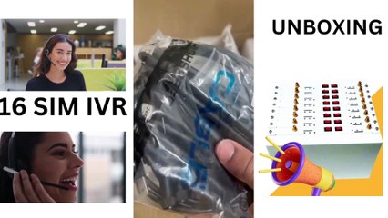 16 Port IVR Device | Voice Broadcasting | Bulk Message | Call Conferencing