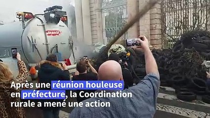 Crise agricole: les esprits s'échauffent dans le Lot-et-Garonne