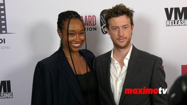 Gianna Collier and Zak Corrigan Junction Los Angeles Premiere Red Carpet