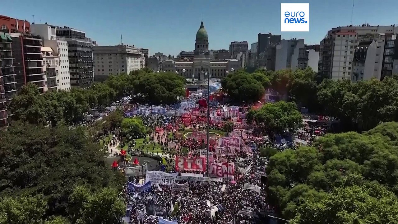 Generalstreik in Argentinien: Große Proteste gegen geplante Reformen