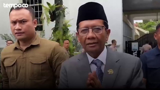 Mahfud Md Dilaporkan ke Bawaslu Atas Dugaan Penghinaan ke Gibran
