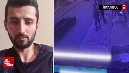 Fatih’te otomobil motosikletli kuryeye çarptı