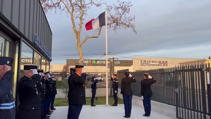 Prise d'armes gendarmerie de Bernis le 19 janvier 2024