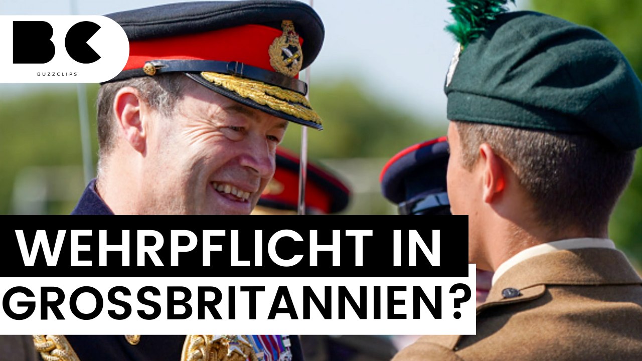 Britischer Armeechef denkt über Wehrpflicht nach