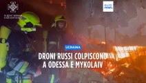 Ucraina: attacco di droni a una raffineria russa a Tuapse, feriti a Odessa