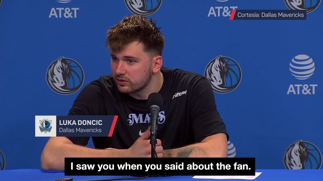 Doncic gets gan ejected, blasts ESPN reporter